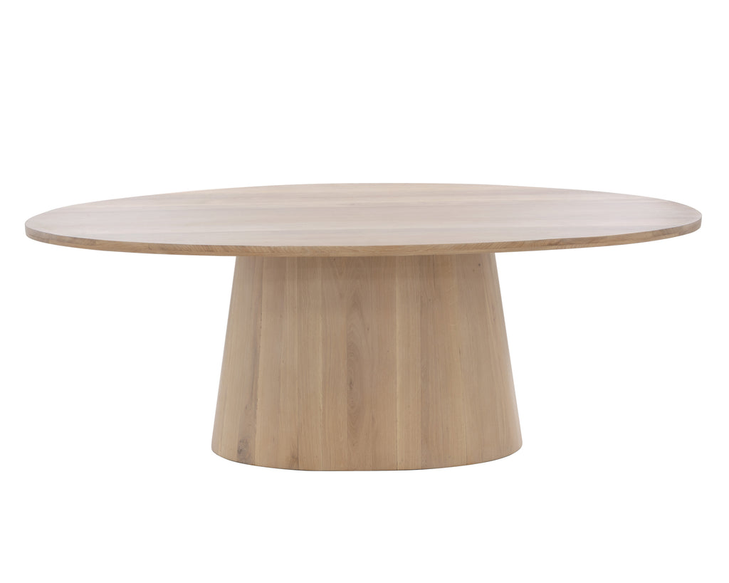 Elina Dining Table - Oval - Light Oak - 84"