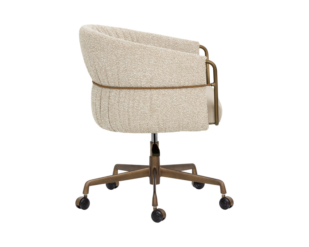 Olma Office Chair - Meg Taupe / Santa Cruz Oatmeal