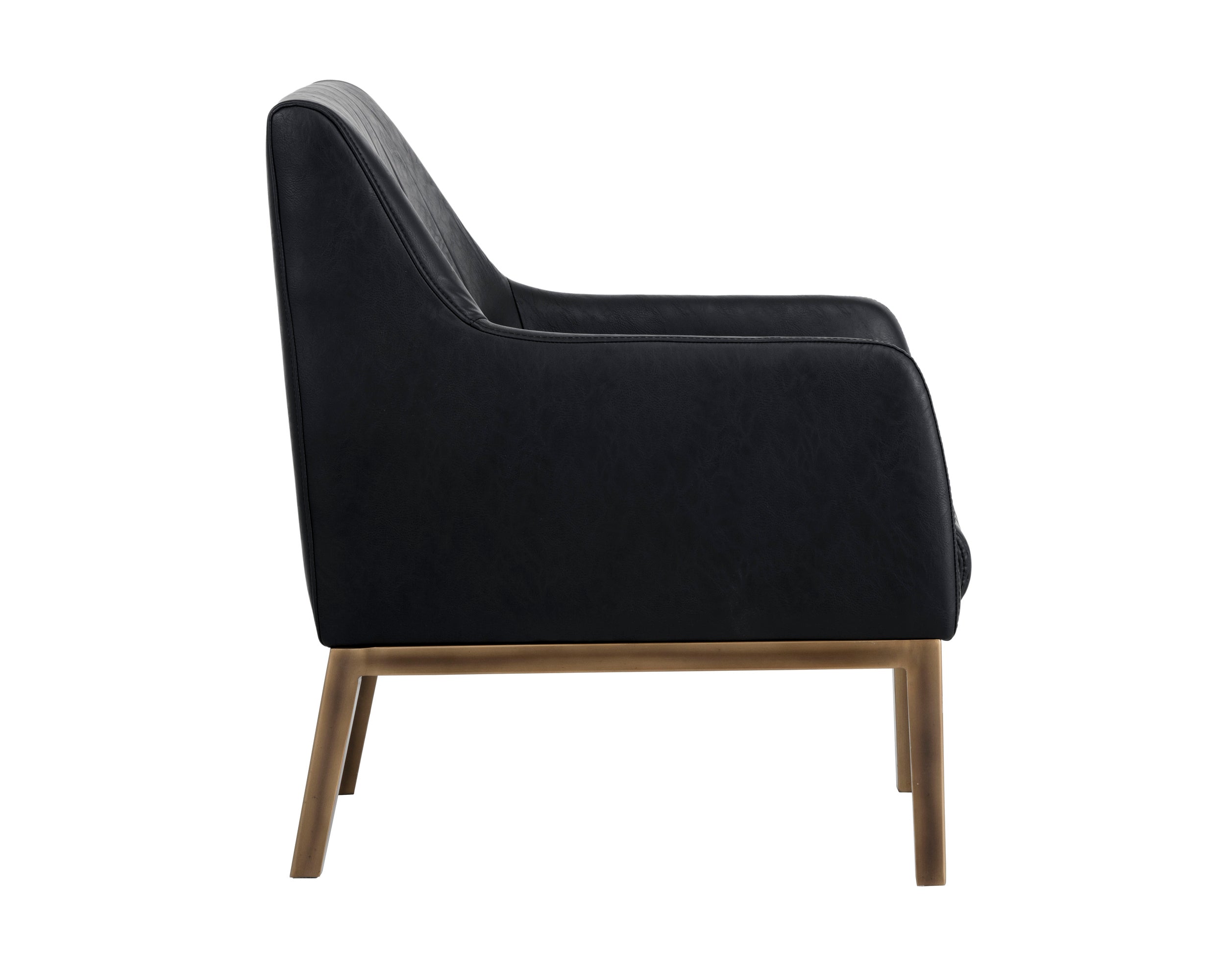 Wolfe Lounge Chair - Bravo Black
