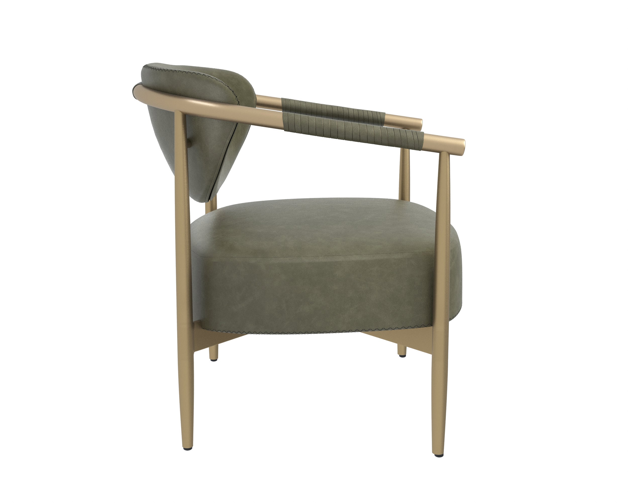 Heloise Lounge Chair - Ivanhoe Pine