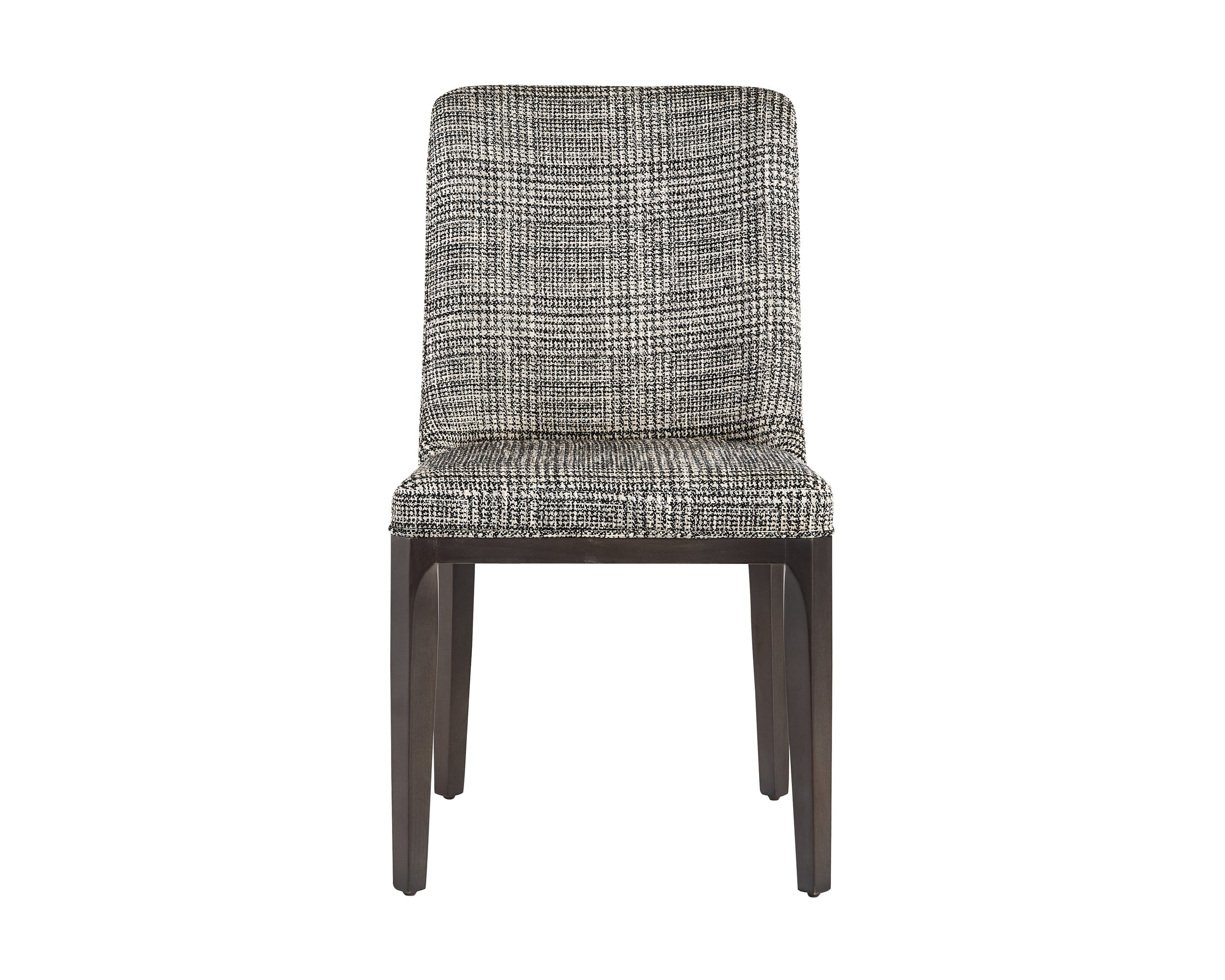 Elisa Dining Chair - Grey Oak - Naya Check Black