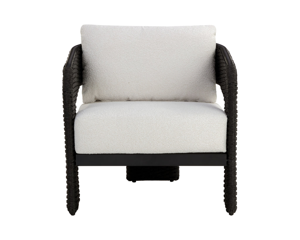 Pylos Lounge Chair - Black - Louis Cream