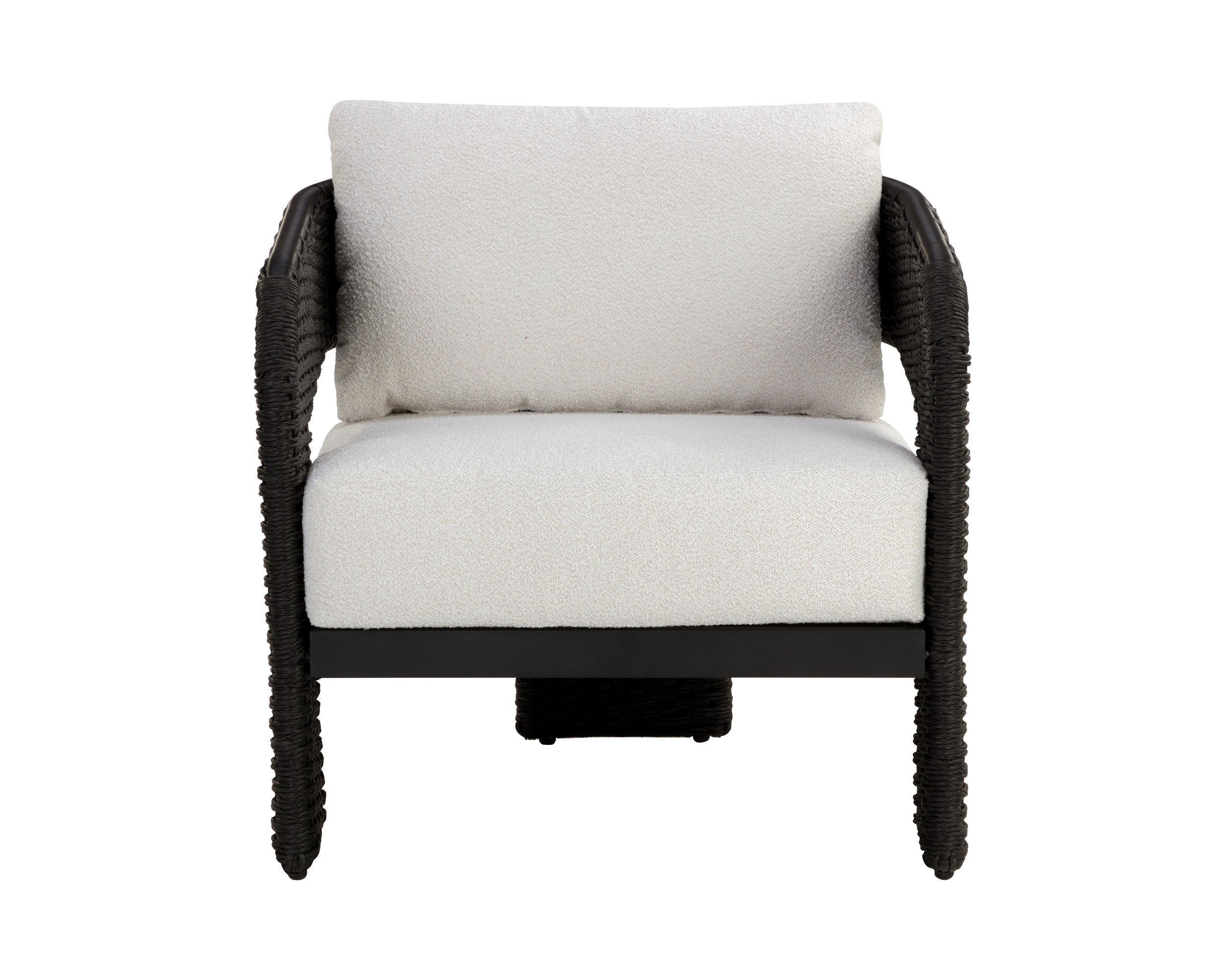 Pylos Lounge Chair - Black - Louis Cream