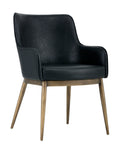 Franklin Dining Armchair - Vintage Black