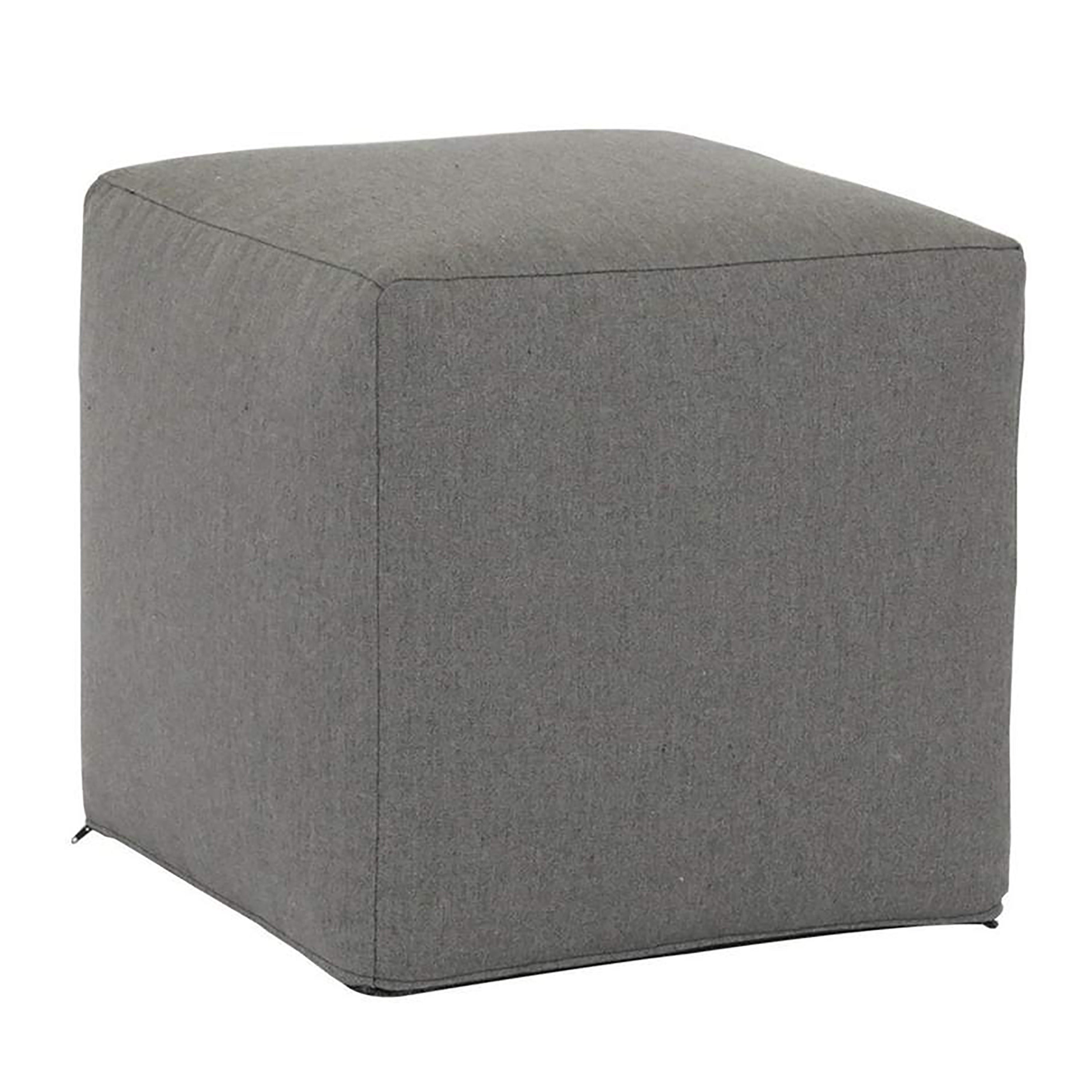 Pouf Cube in Heritage Granite | 18"