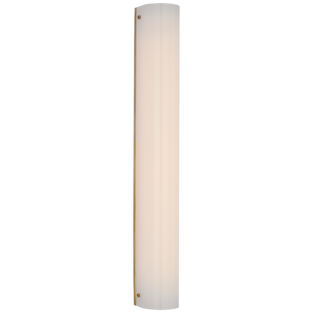 Penhold 24" Bath Light | Soft Brass | White Glass