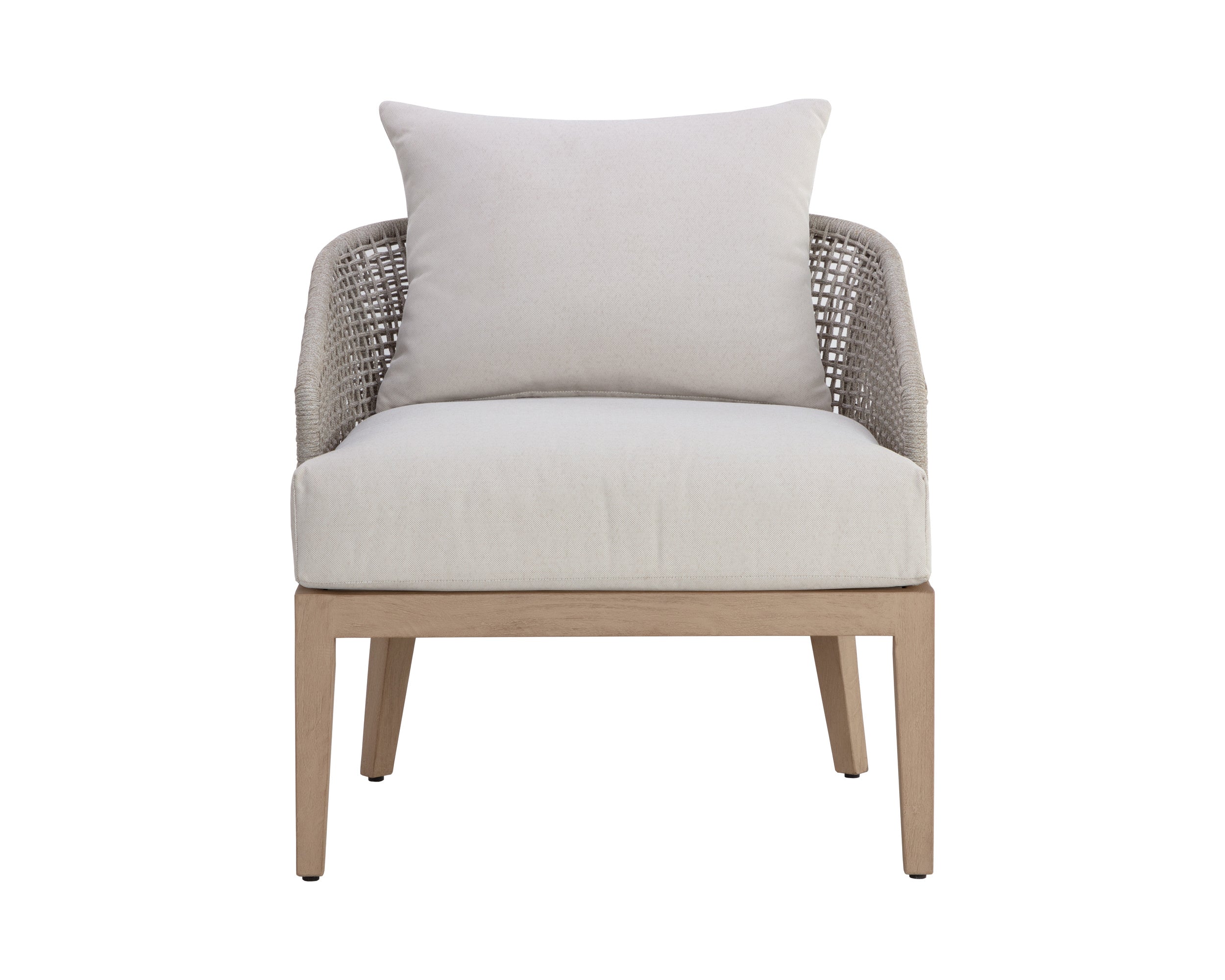 Capri Lounge Chair - Drift Brown - Palazzo Cream