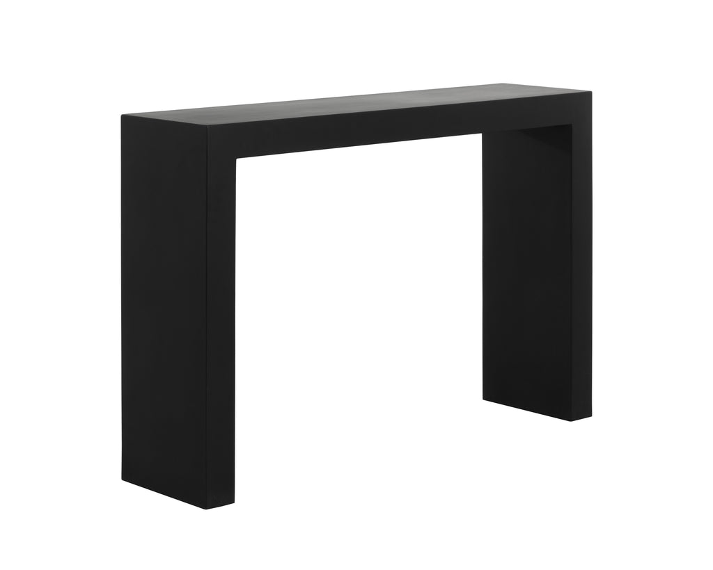 Axle Console Table - Black