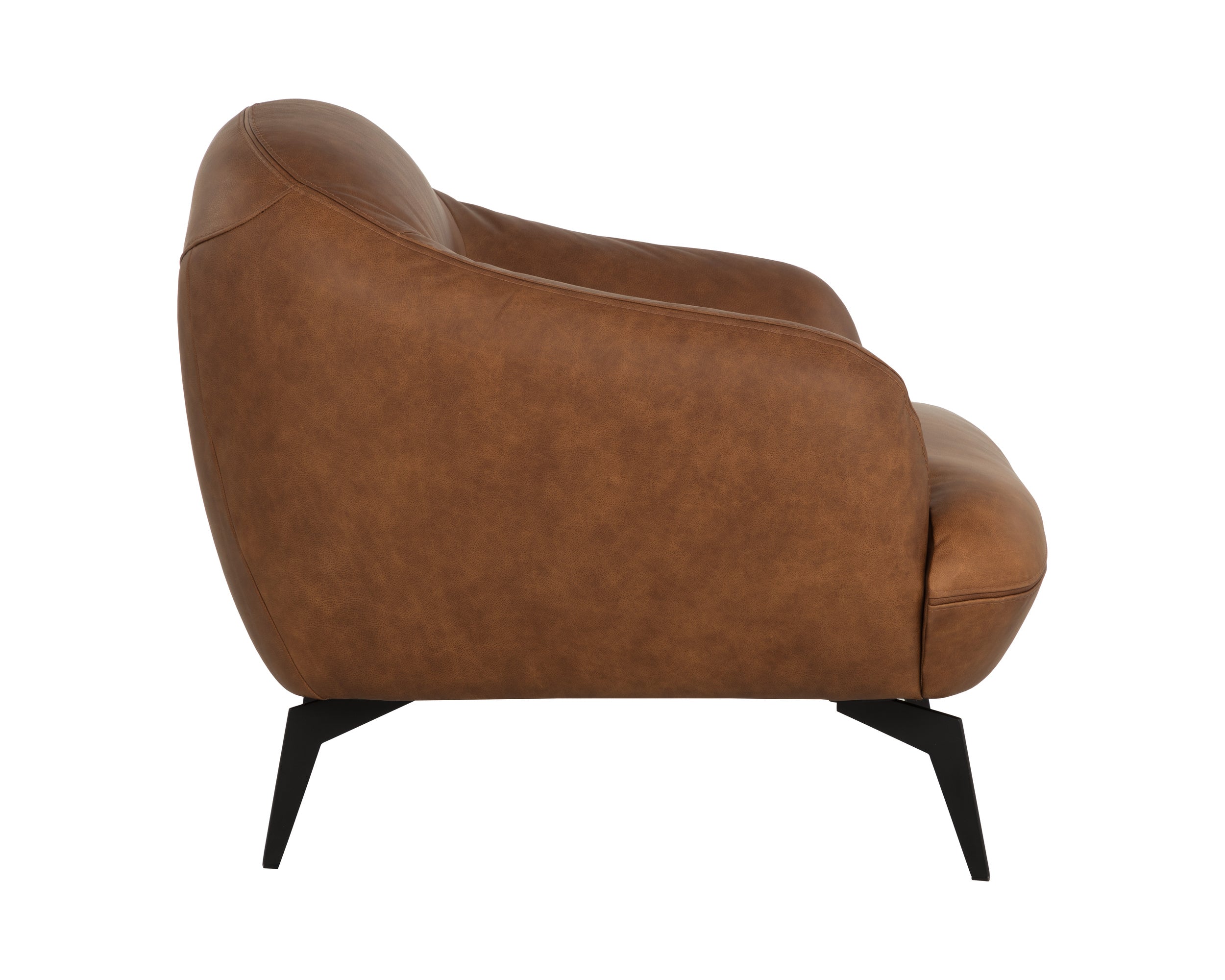Armani Armchair - Cognac Leather