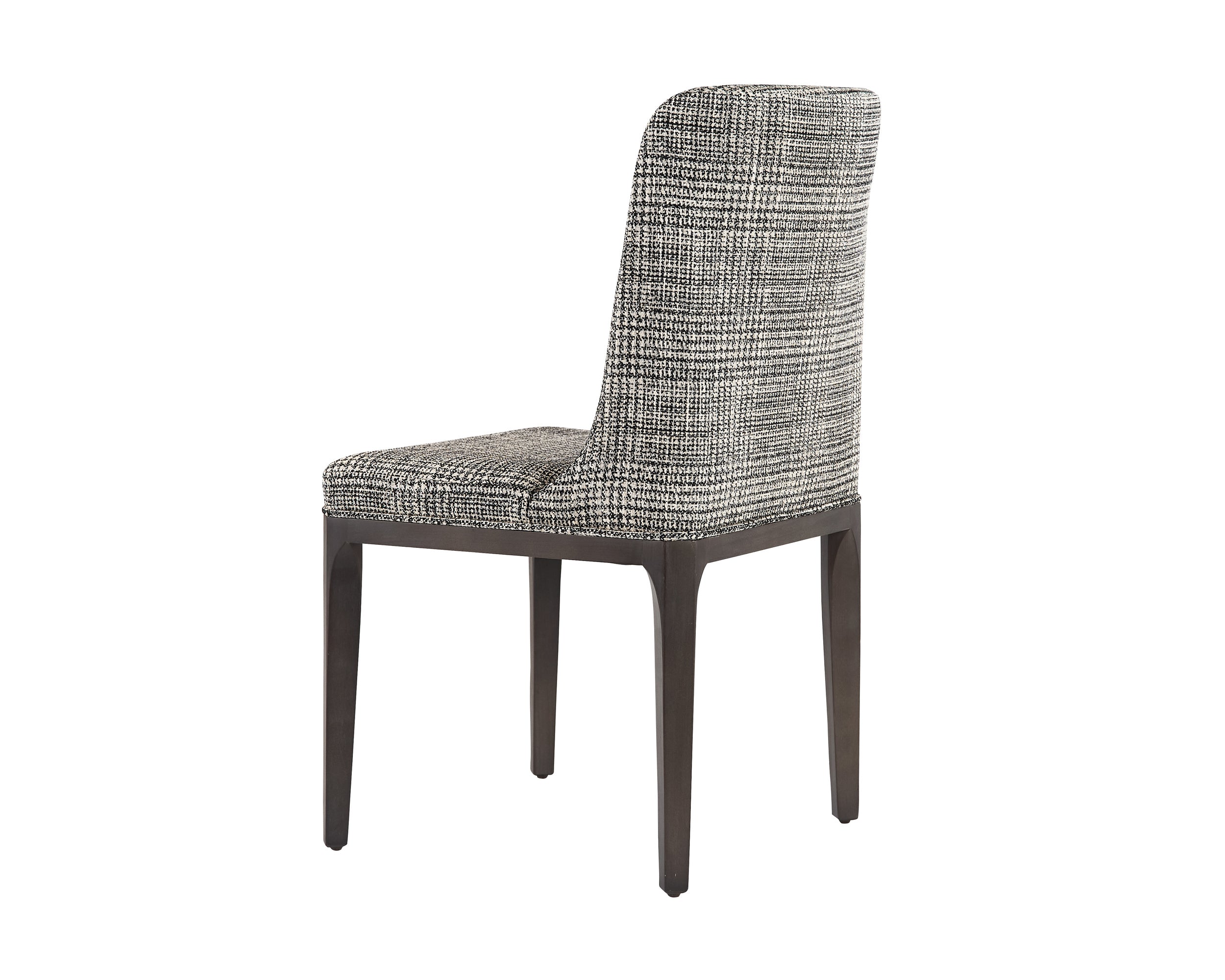 Elisa Dining Chair - Grey Oak - Naya Check Black