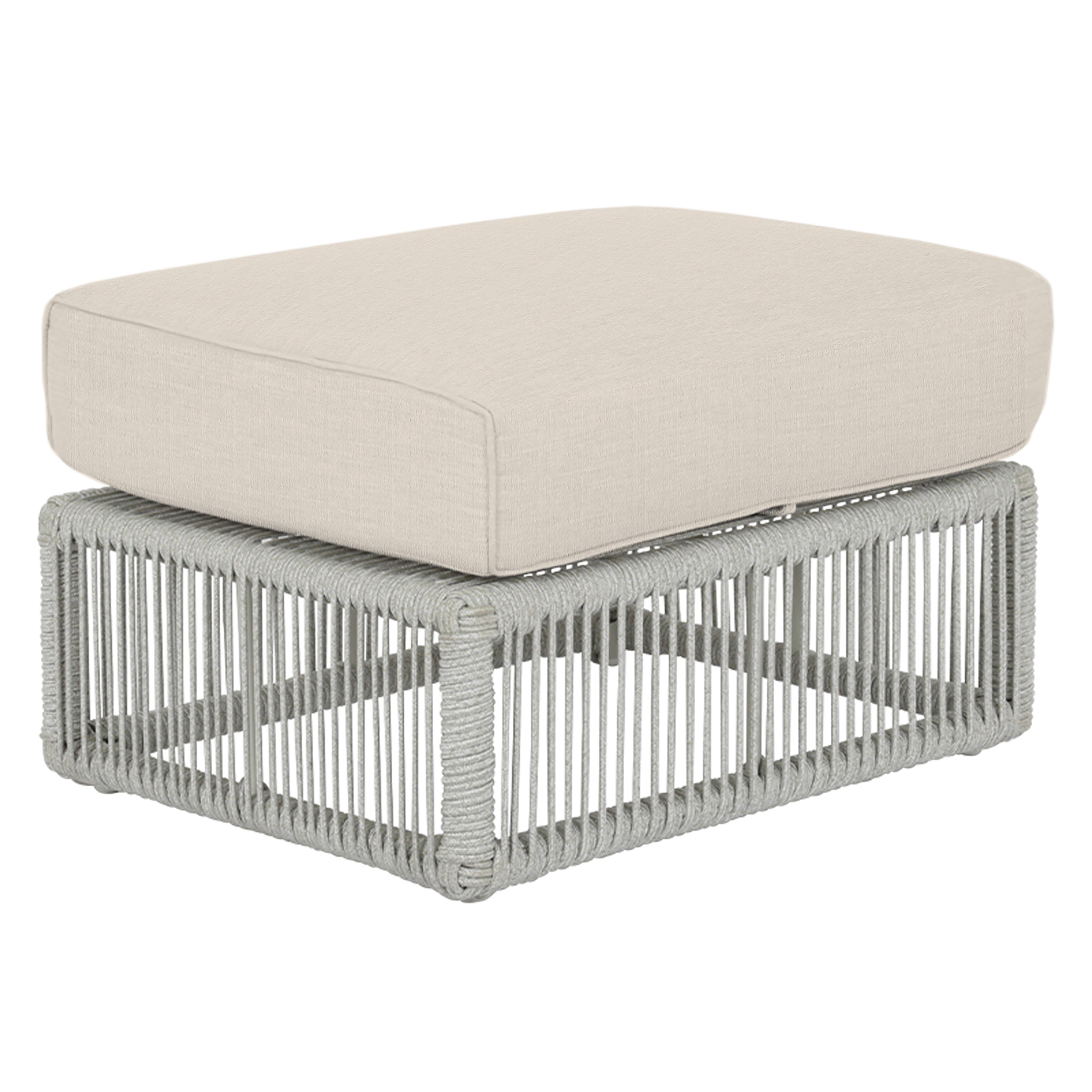 Miami Ottoman in Echo Ash w/ Self Welt