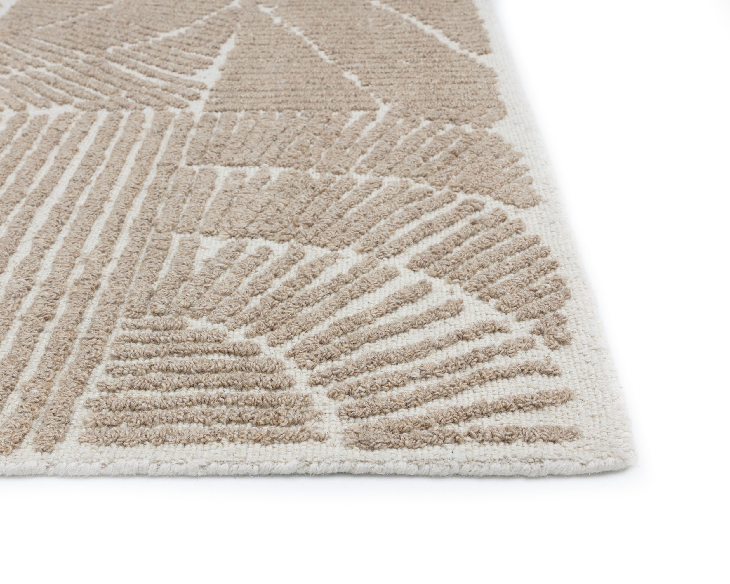 Corinthia Hand-Tufted Rug - Ivory/Beige - 9' X 12'