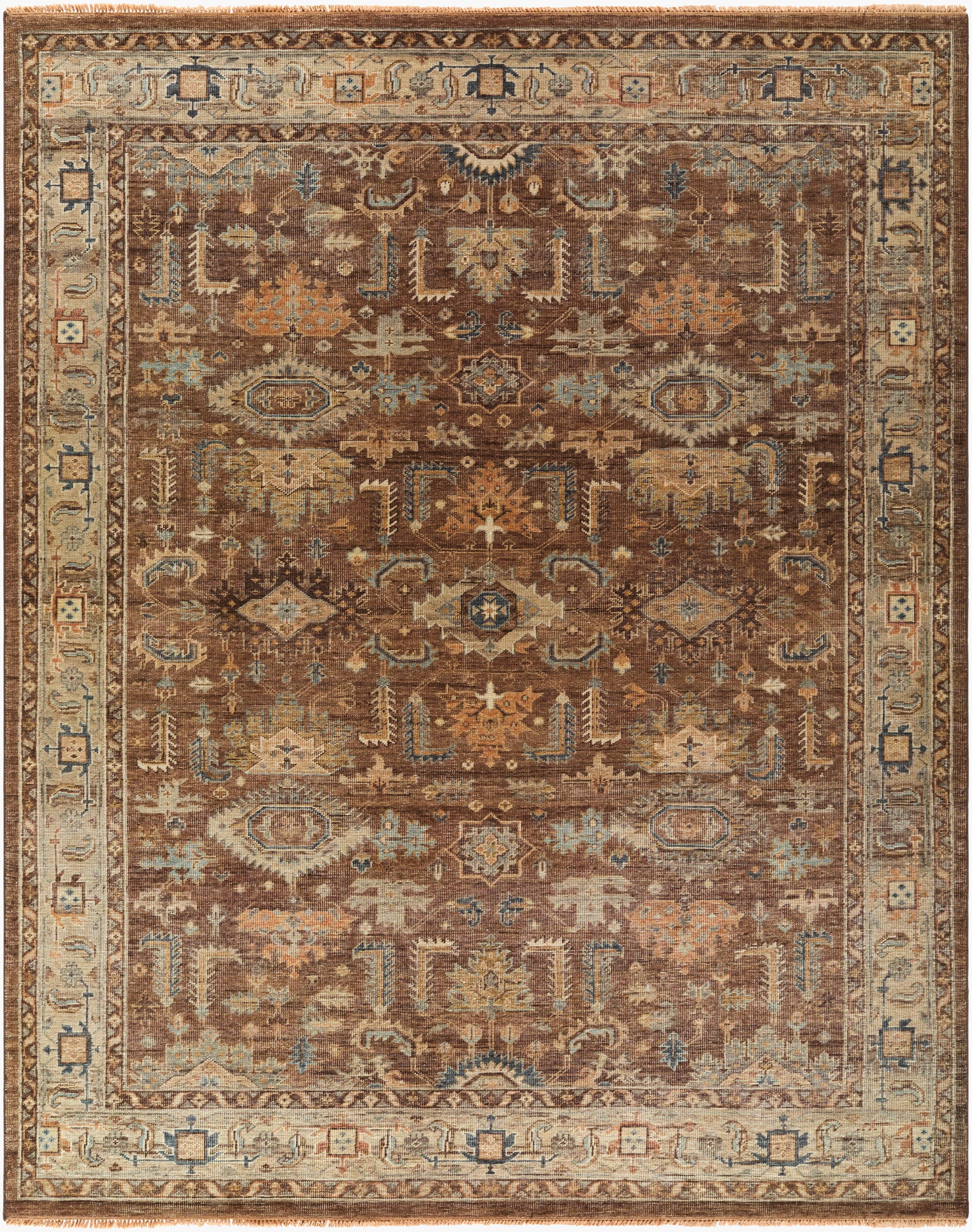 Bijar Rug | Burnt Umber | BIJ2300
