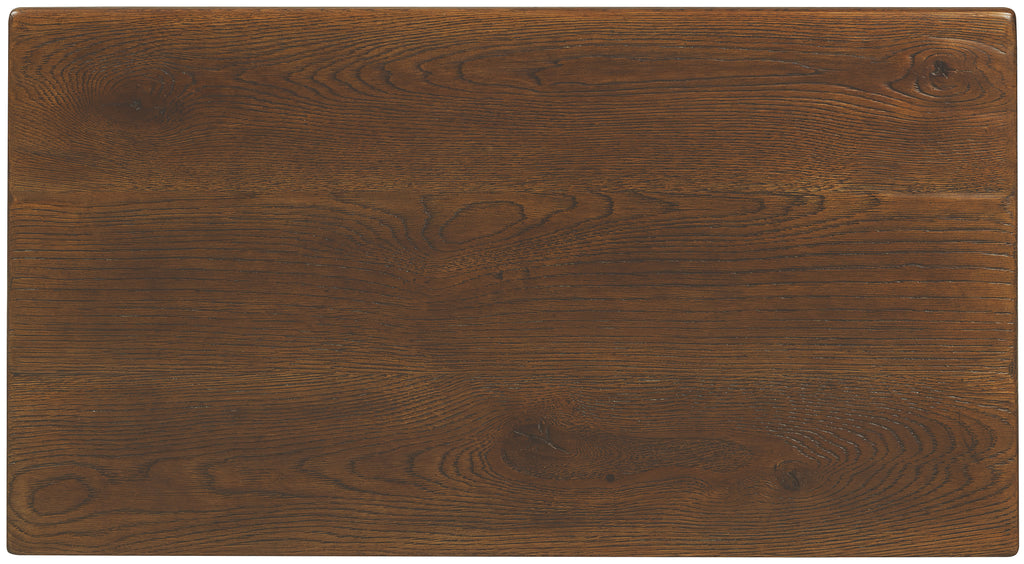 Driftwood Three-Drawer Nightstand | Worn Saddle