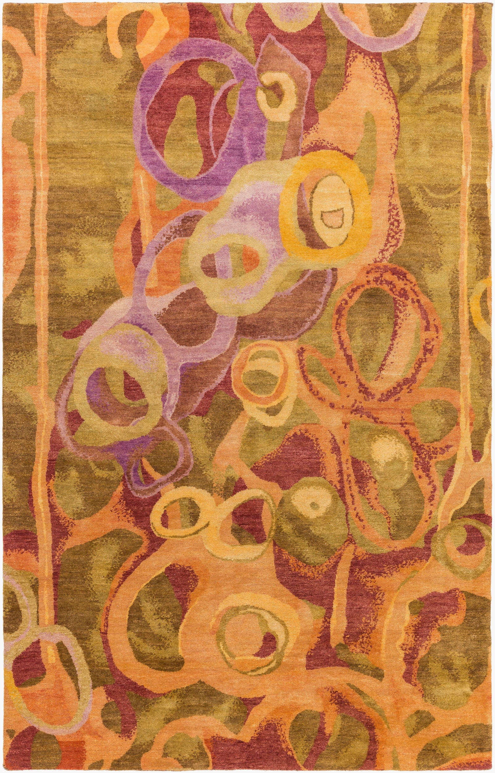 Brought to Light Rug | Brown | BOL4004