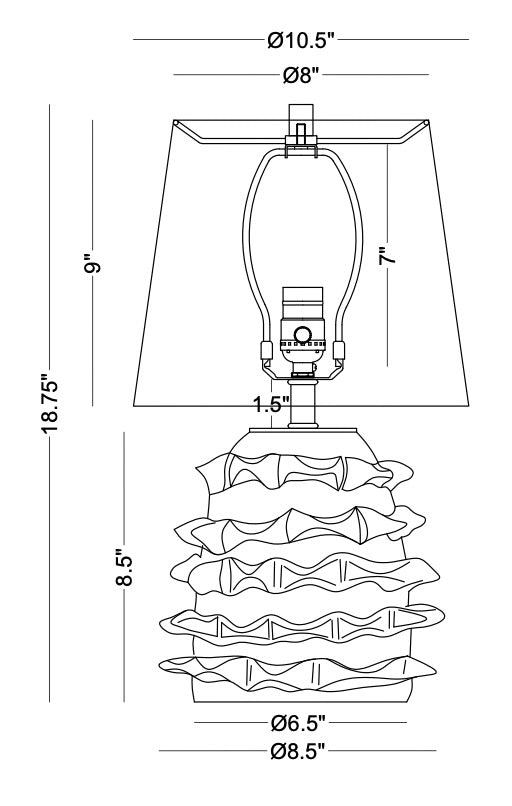 Booth Table Lamp