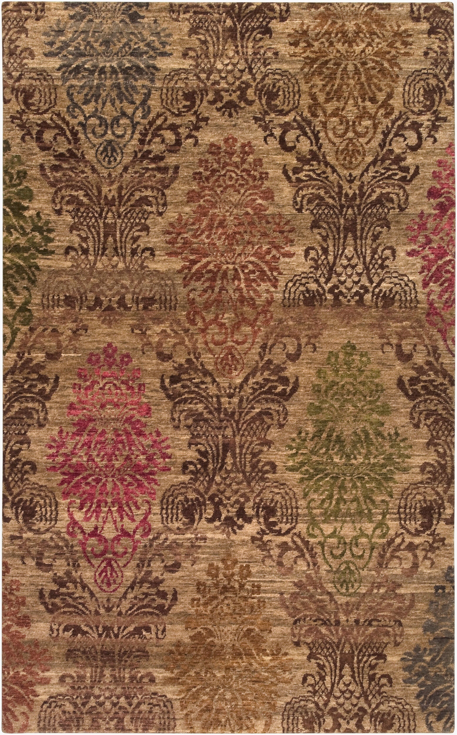 Brocade Rug | Brown | BRC1000