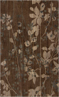 Brocade Rug | Dark Brown | BRC1003