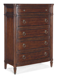 Charleston Five-Drawer Chest | Maraschino Cherry