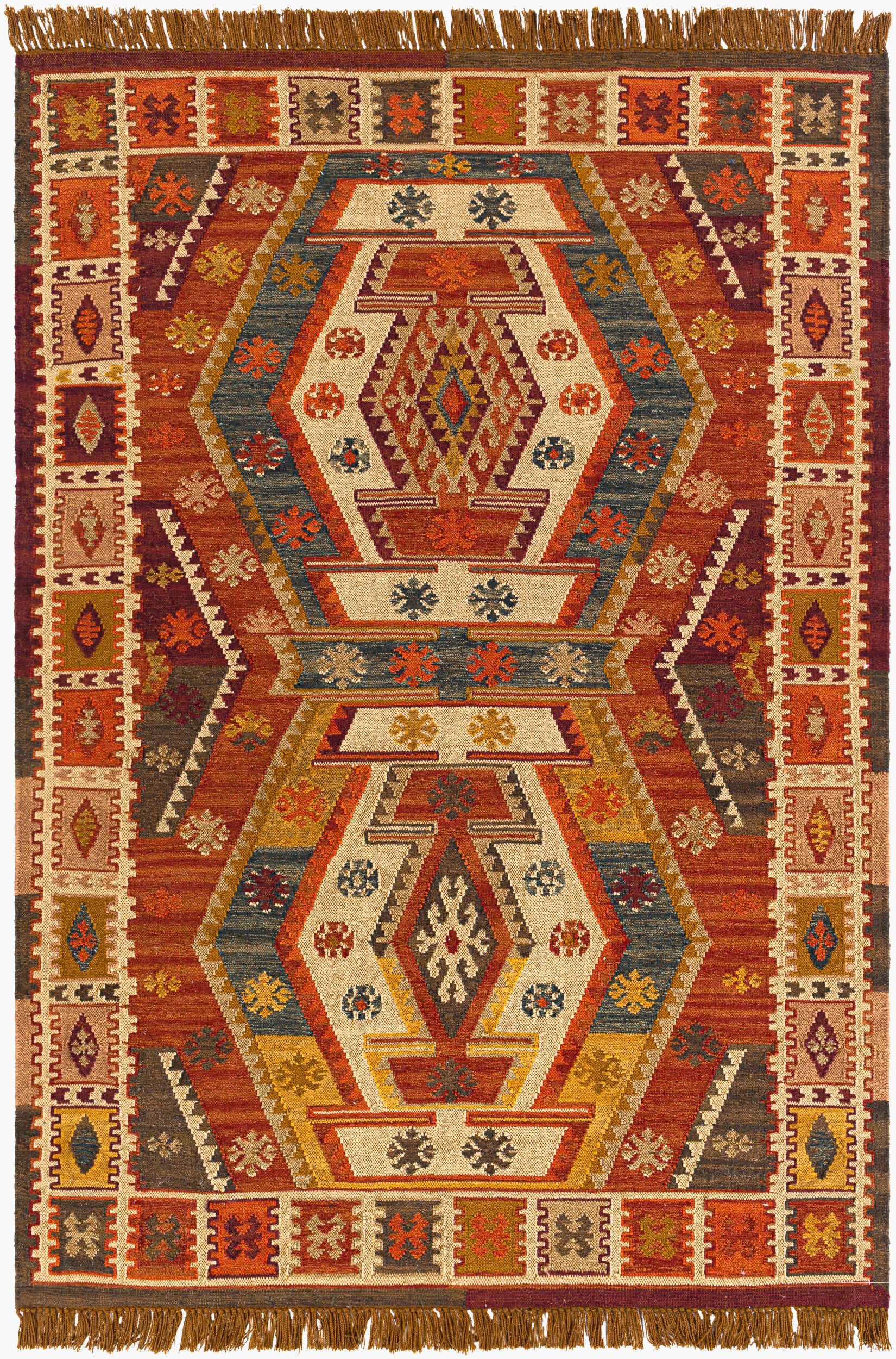 Bursa Rug | Burnt Orange | BUR2300