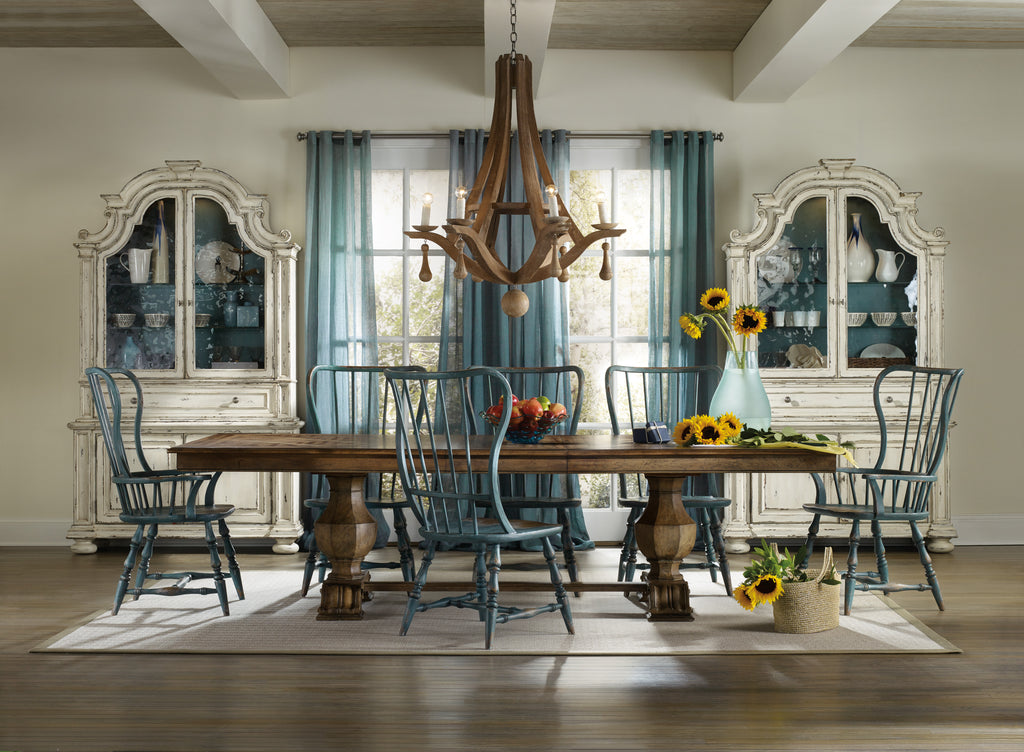 Sanctuary Spindle Side Chair | Sky High Azure Blue
