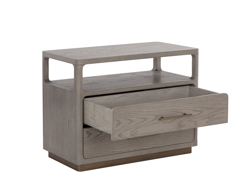 Danette Nightstand - Grey