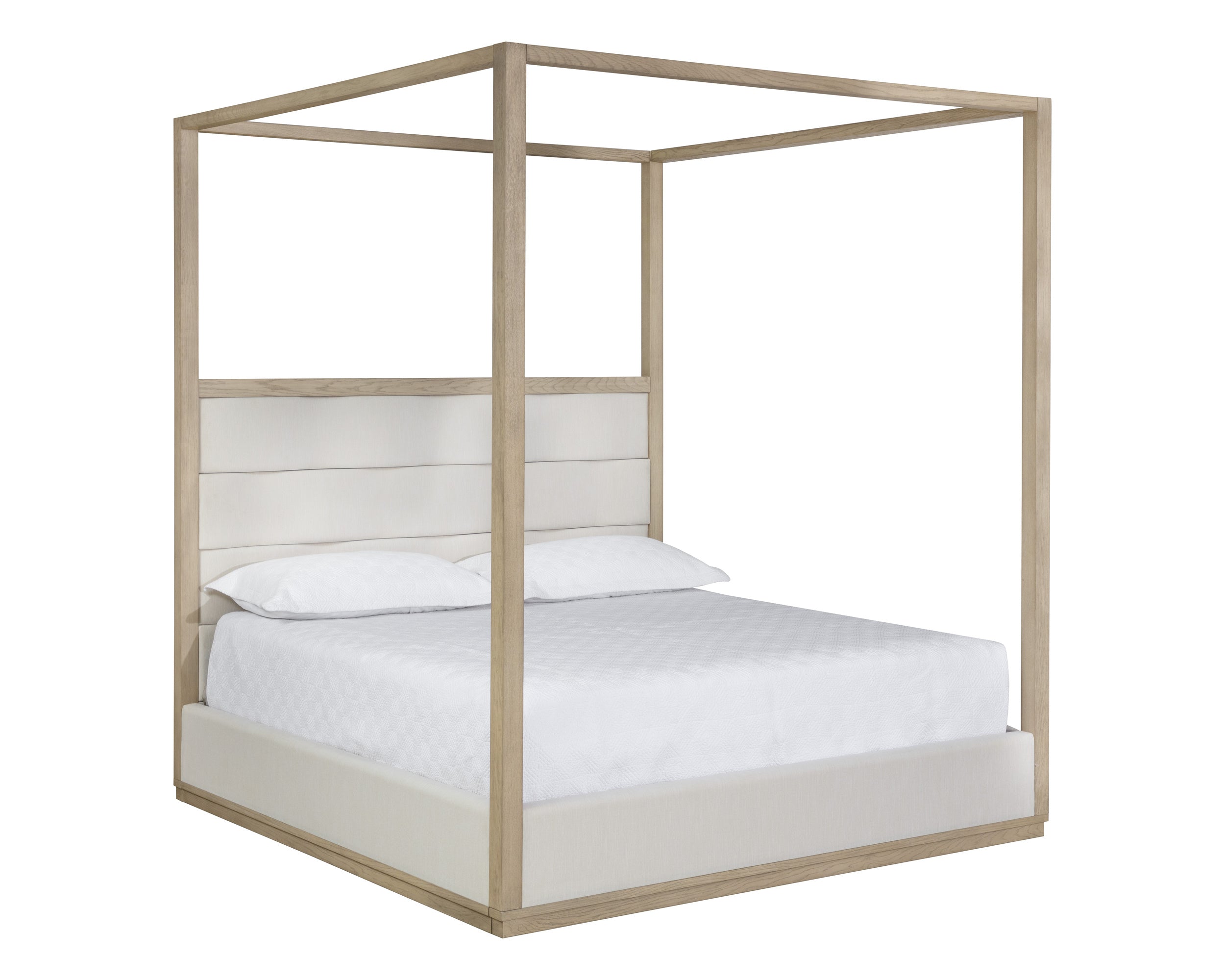 Hoyos Canopy Bed - King - Topaz Beige
