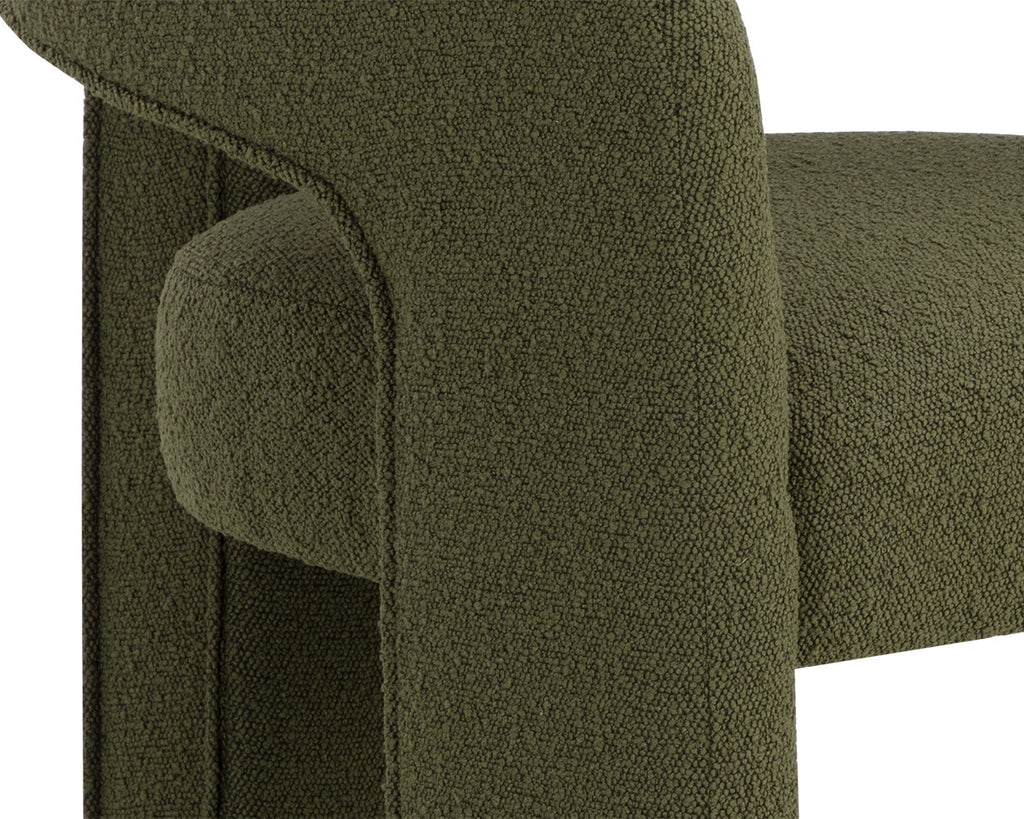 Isidore Dining Armchair - Copenhagen Olive