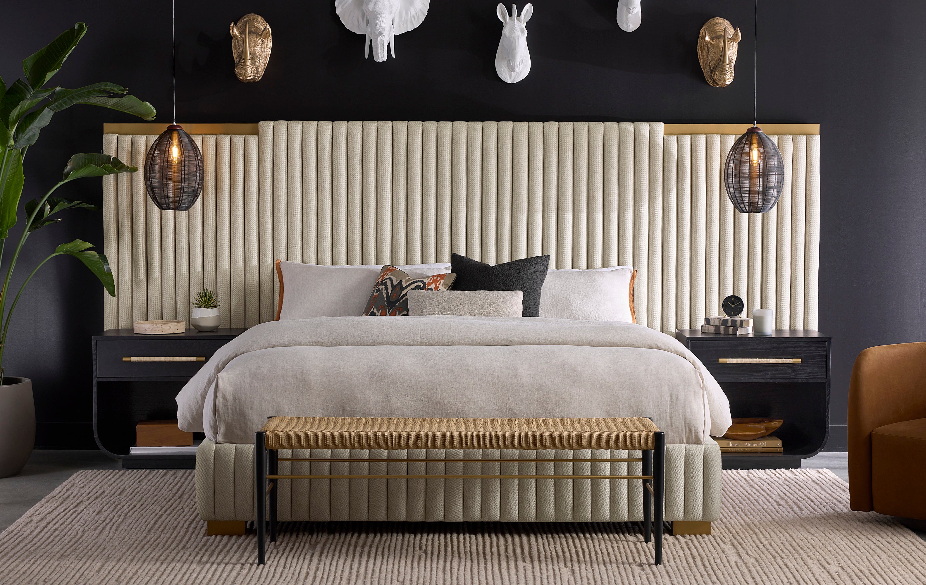 Tarrant Nightstand - Black