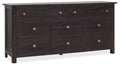 Driftwood Eight-Drawer Dresser | Burnt Timber