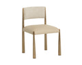 Bayard Dining Chair - Antique Brass - Napa Beige / Santa Cruz Oatmeal