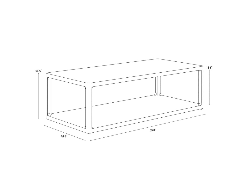 Doncaster Coffee Table - Black