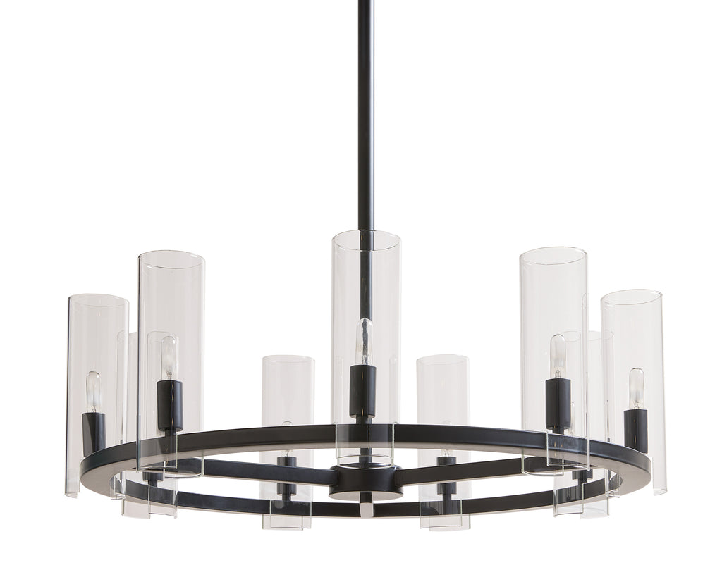 Clarabelle Chandelier - Small - Black