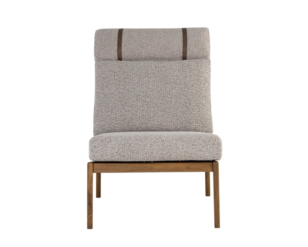 Elanor Lounge Chair - Walnut - Altro Cappuccino