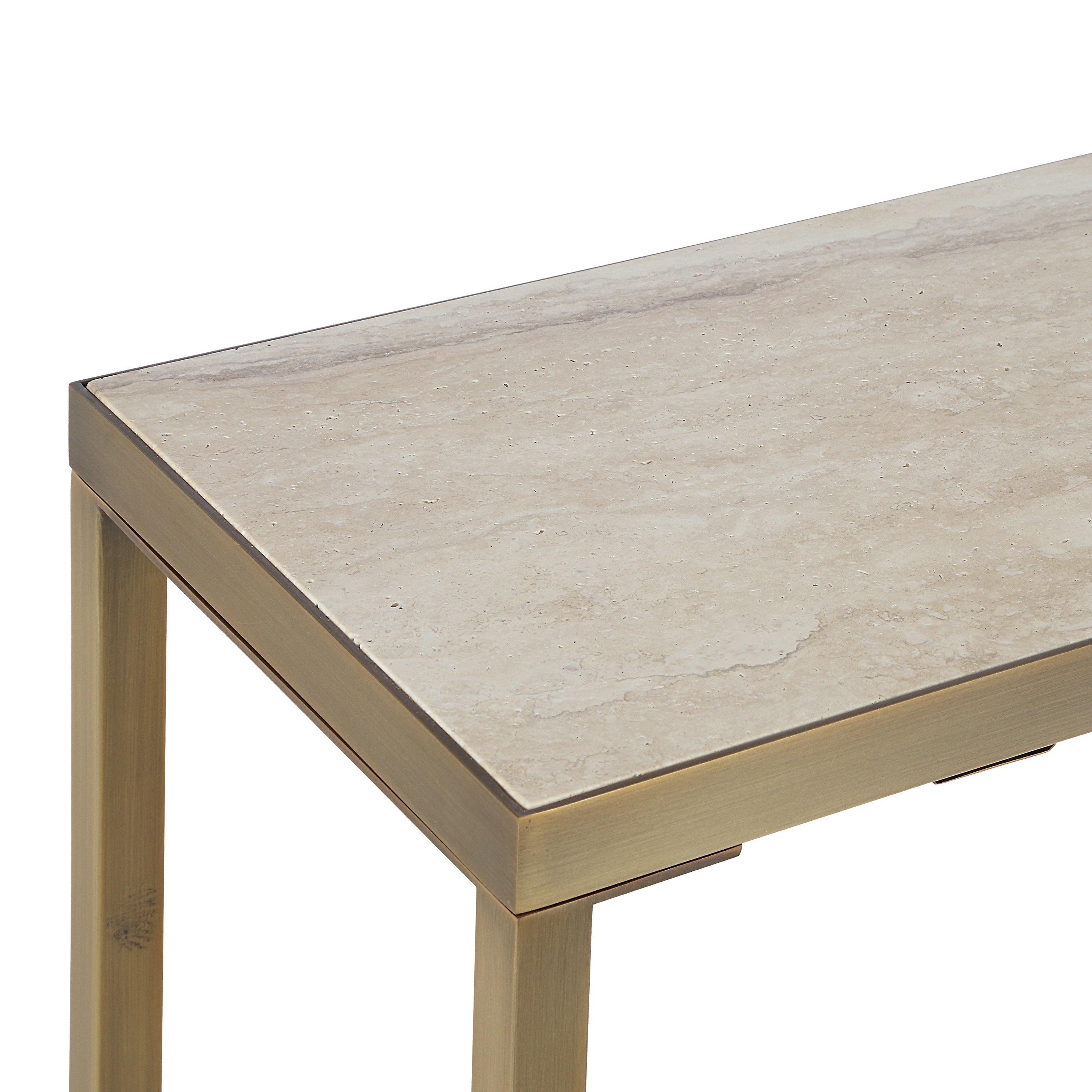 Bodin Console Table | Brushed Brass