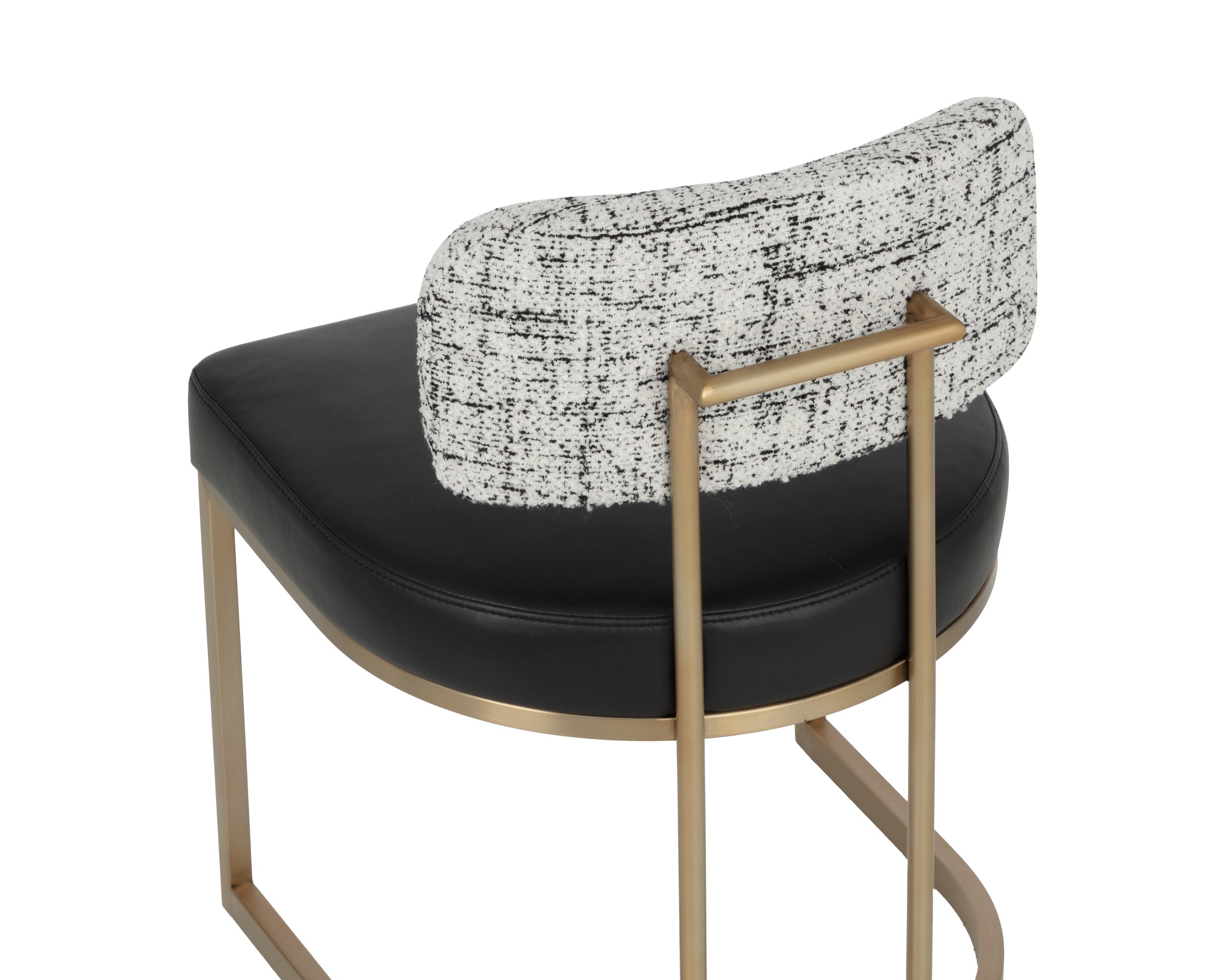 Larissa Dining Chair - Bravo Black / Halton Birch