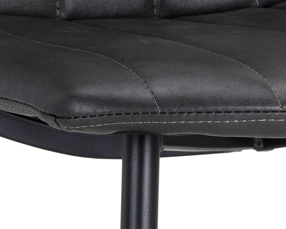 Drew Dining Chair - Black - Bravo Portabella