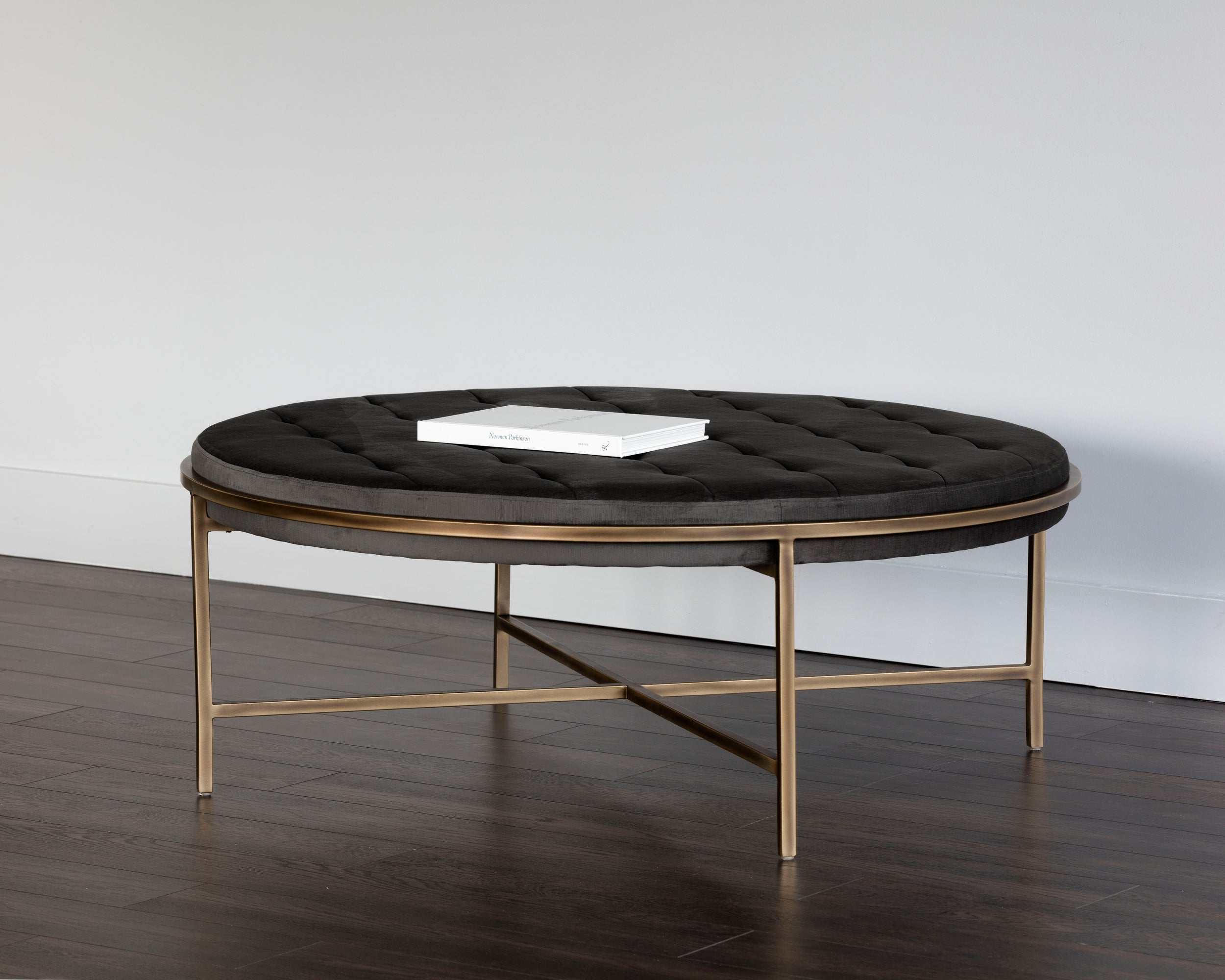 Ethel Ottoman - Round - Piccolo Pebble