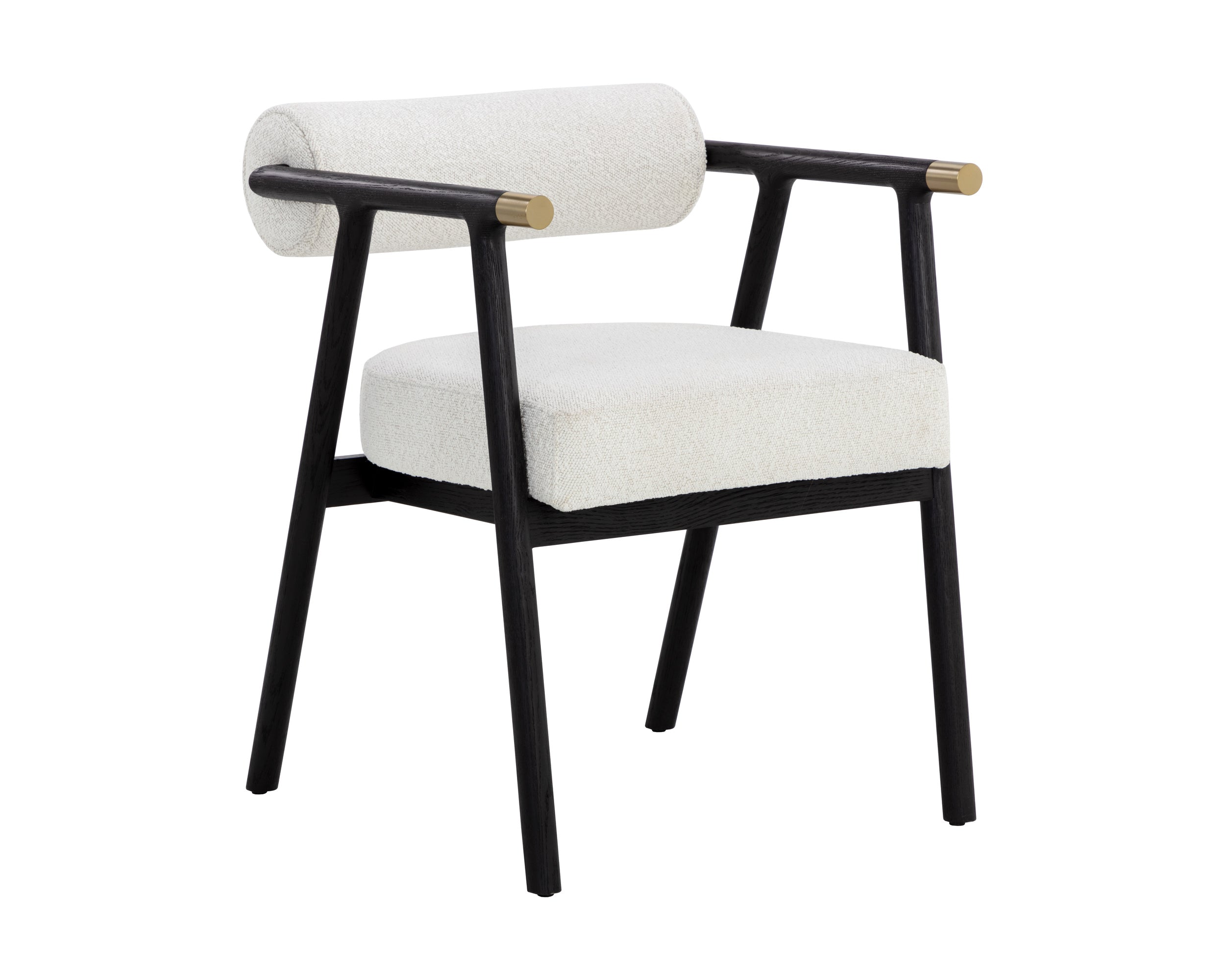 Sova Dining Armchair - Black - Copenhagen White