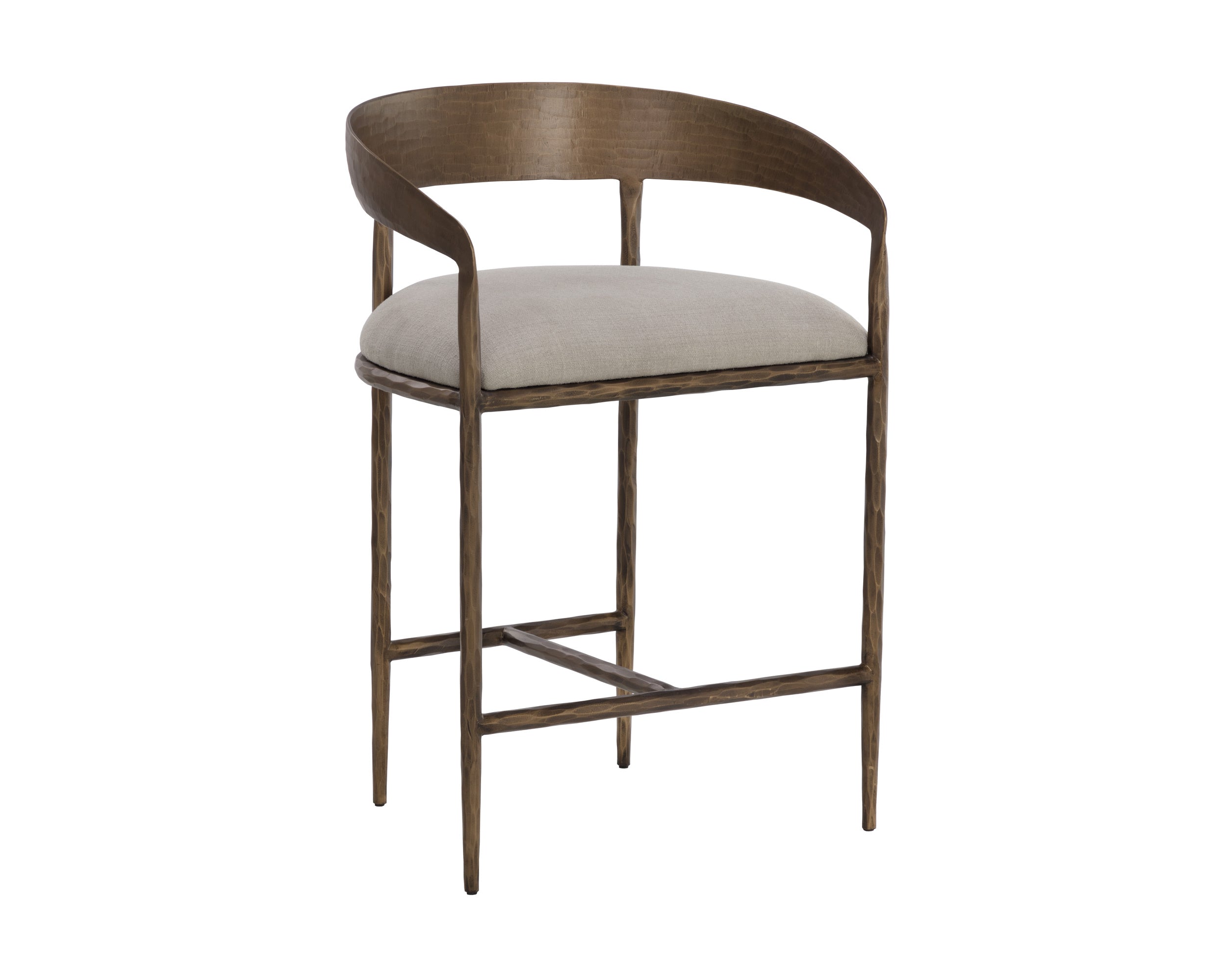 Zanatta Counter Stool - Zenith Taupe Grey