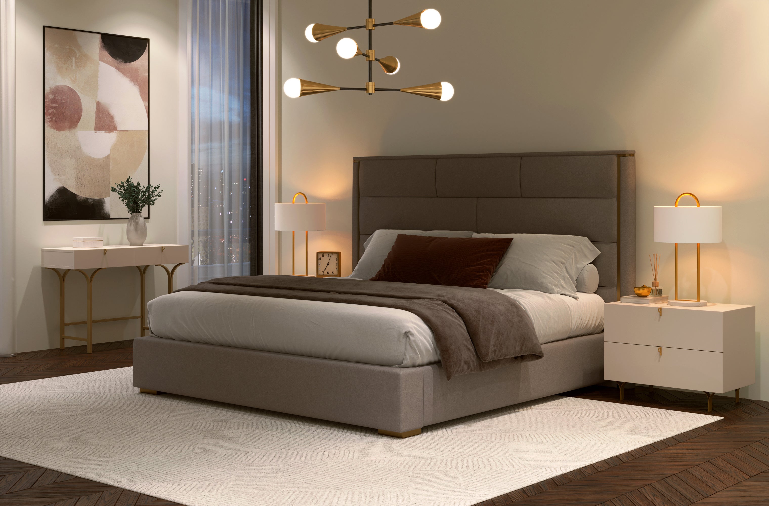 Celine Nightstand - Large - Cream