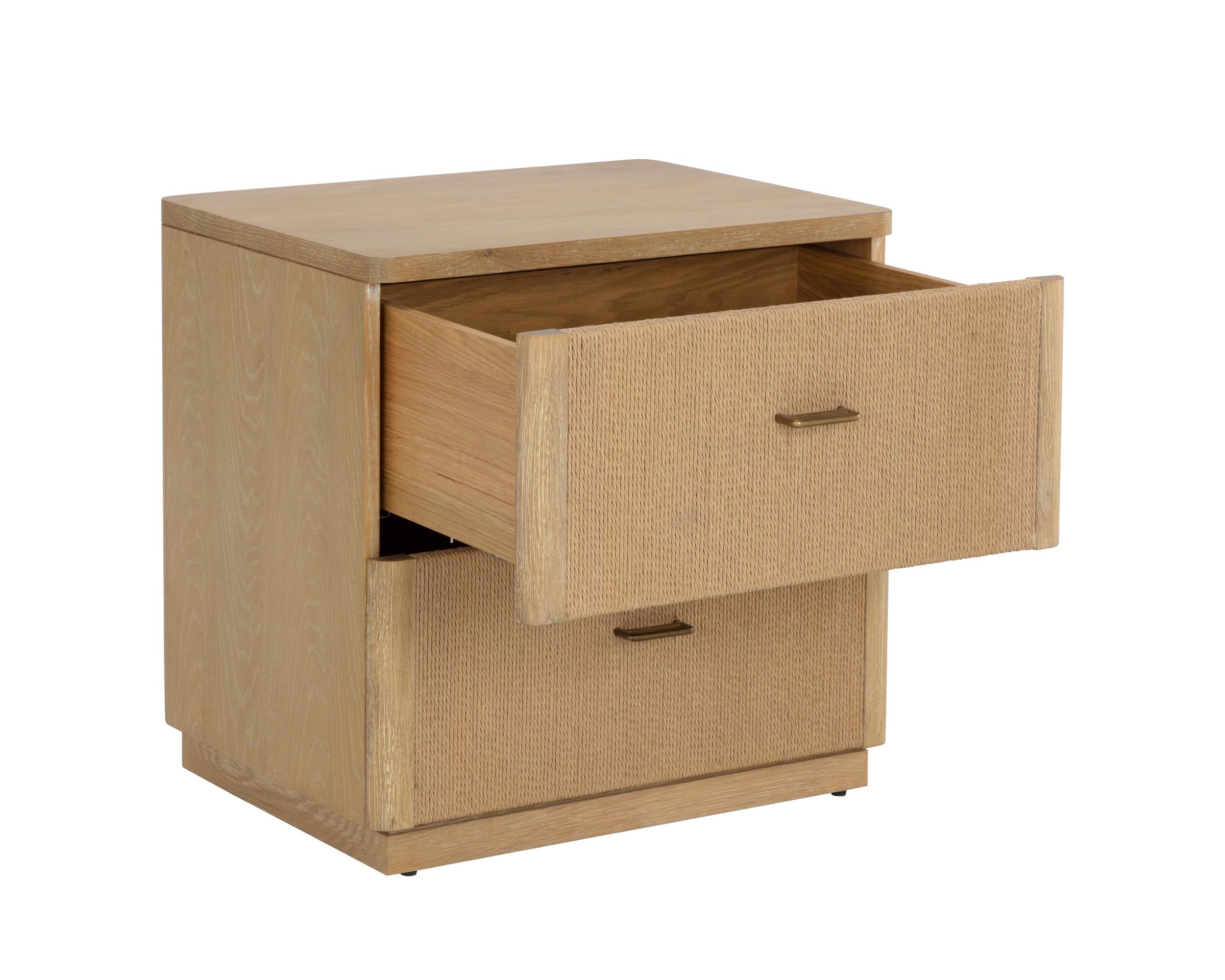 Etienne Nightstand - Rustic Oak