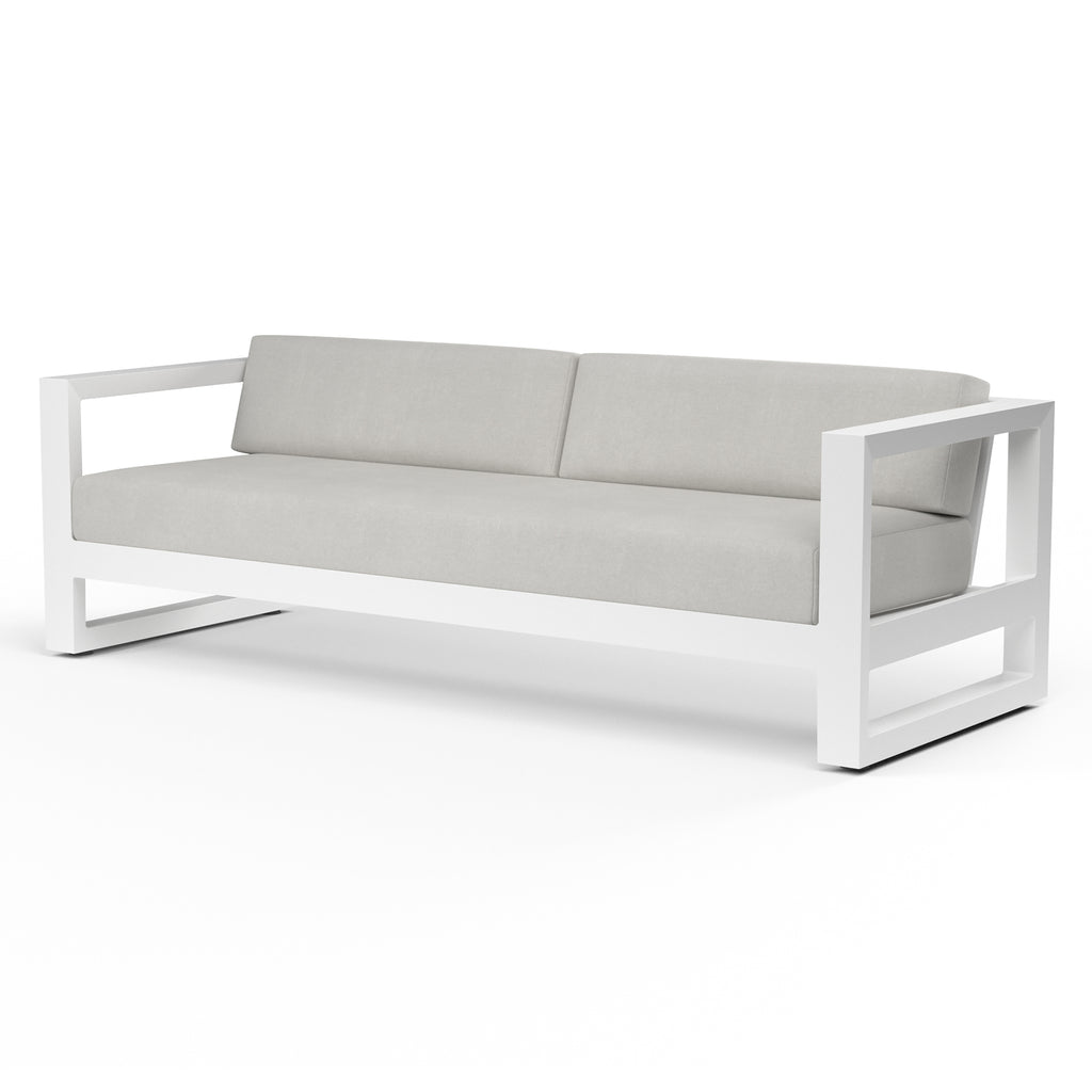 Newport Sofa in Cast Silver, No Welt