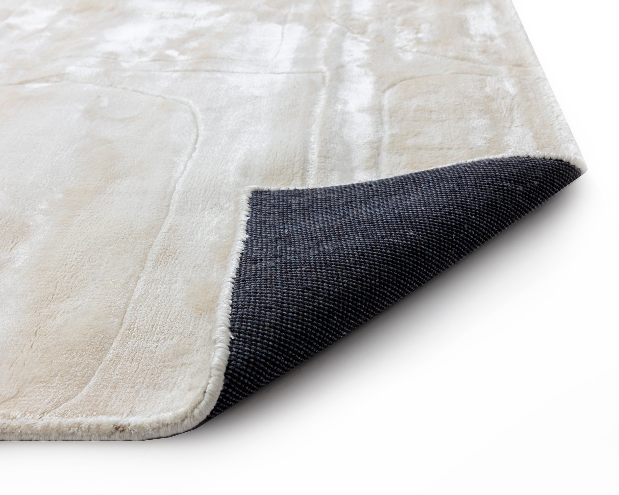 Caruso Hand-Loomed Rug - Cream / Ivory - 6' X 9'