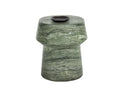Brie End Table - Marble Look - Sage