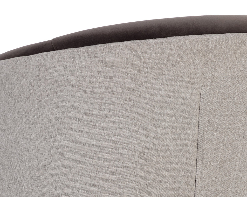 Sheva Dining Armchair - Ernst Sandstone / Meg Ash