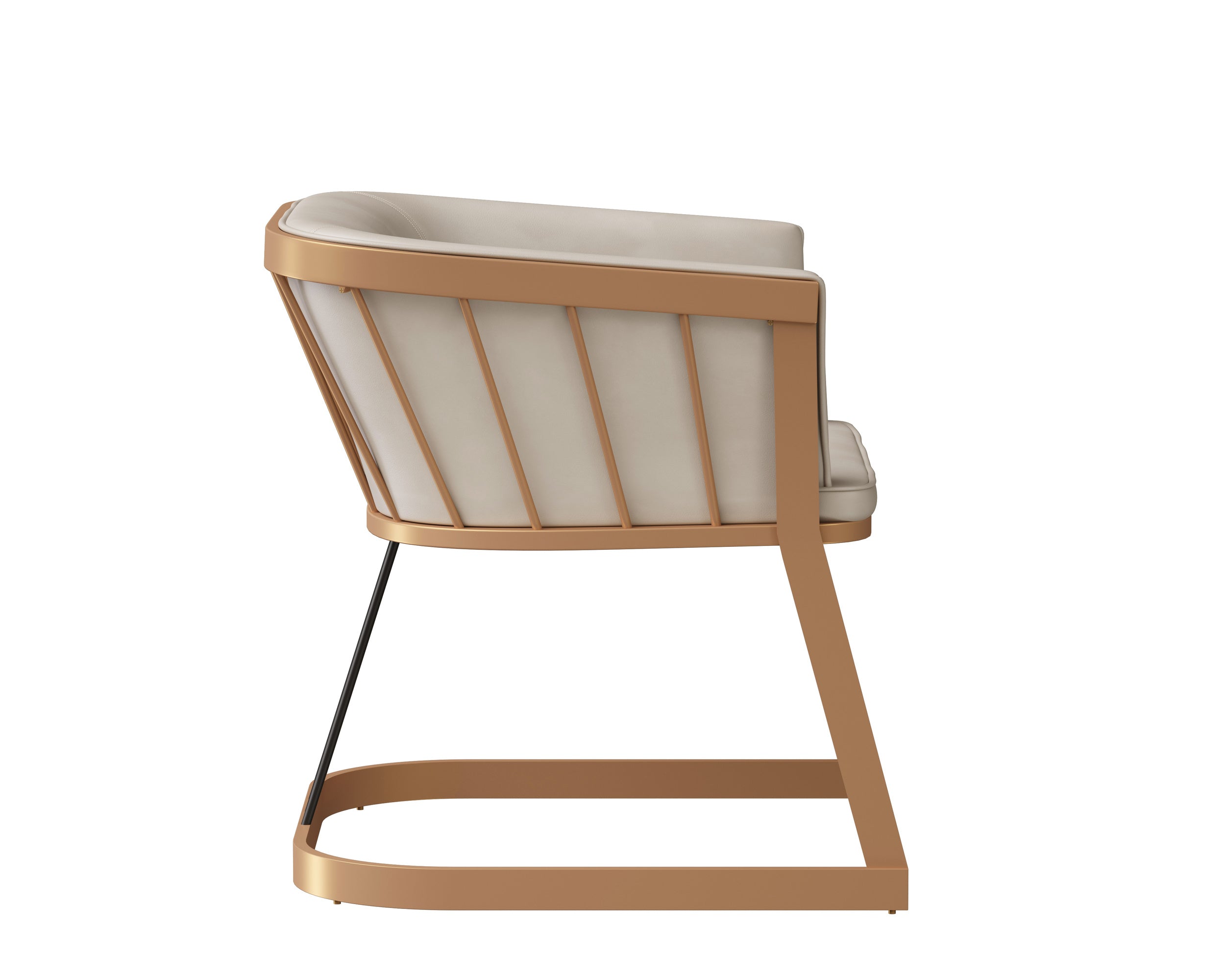 Caily Lounge Chair - Bravo Cream