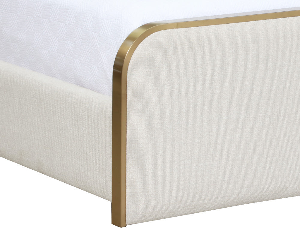 Tometi Bed - King - Chacha Cream