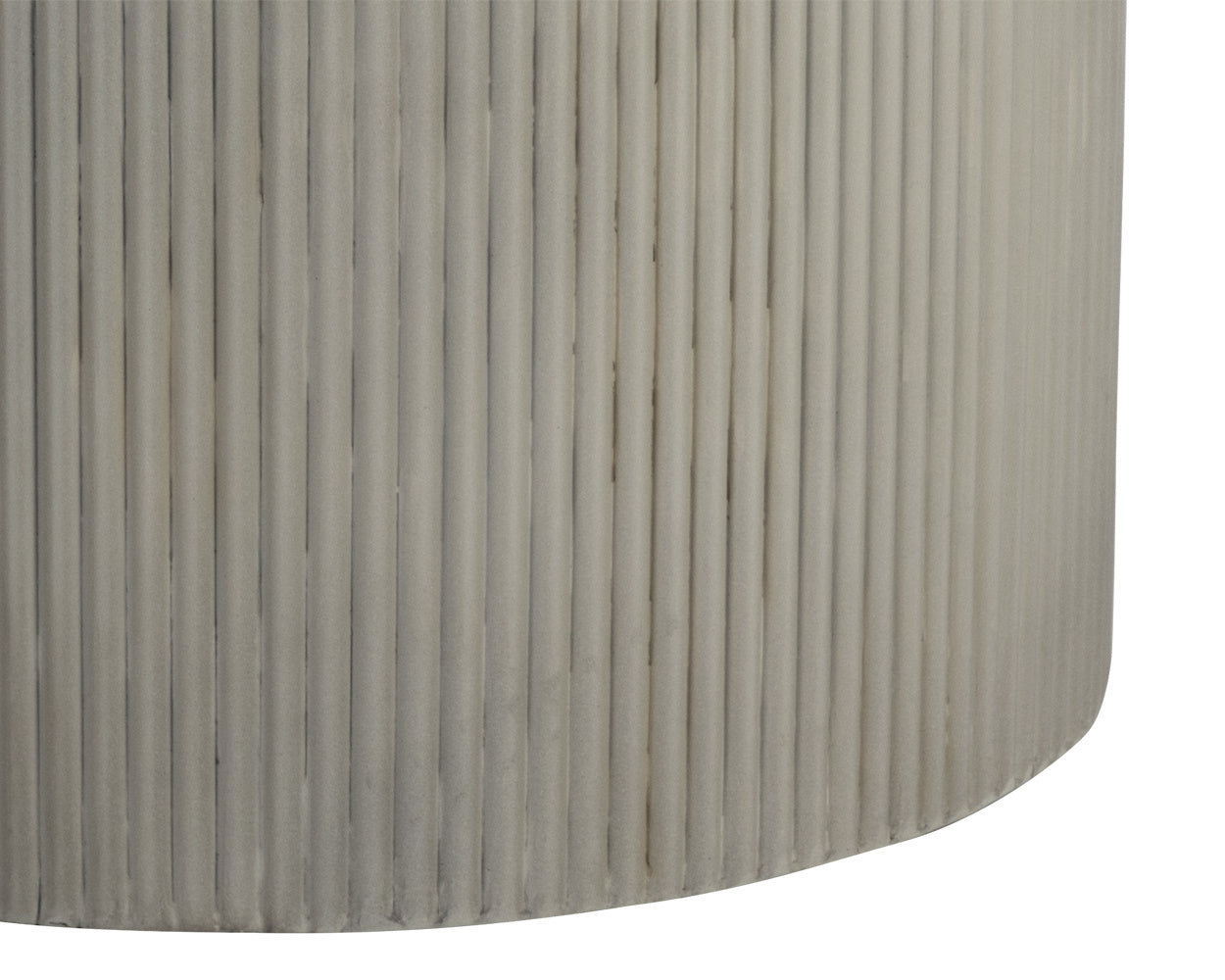 Nicolette Dining Table - Marble Look - Light Grey - 40"