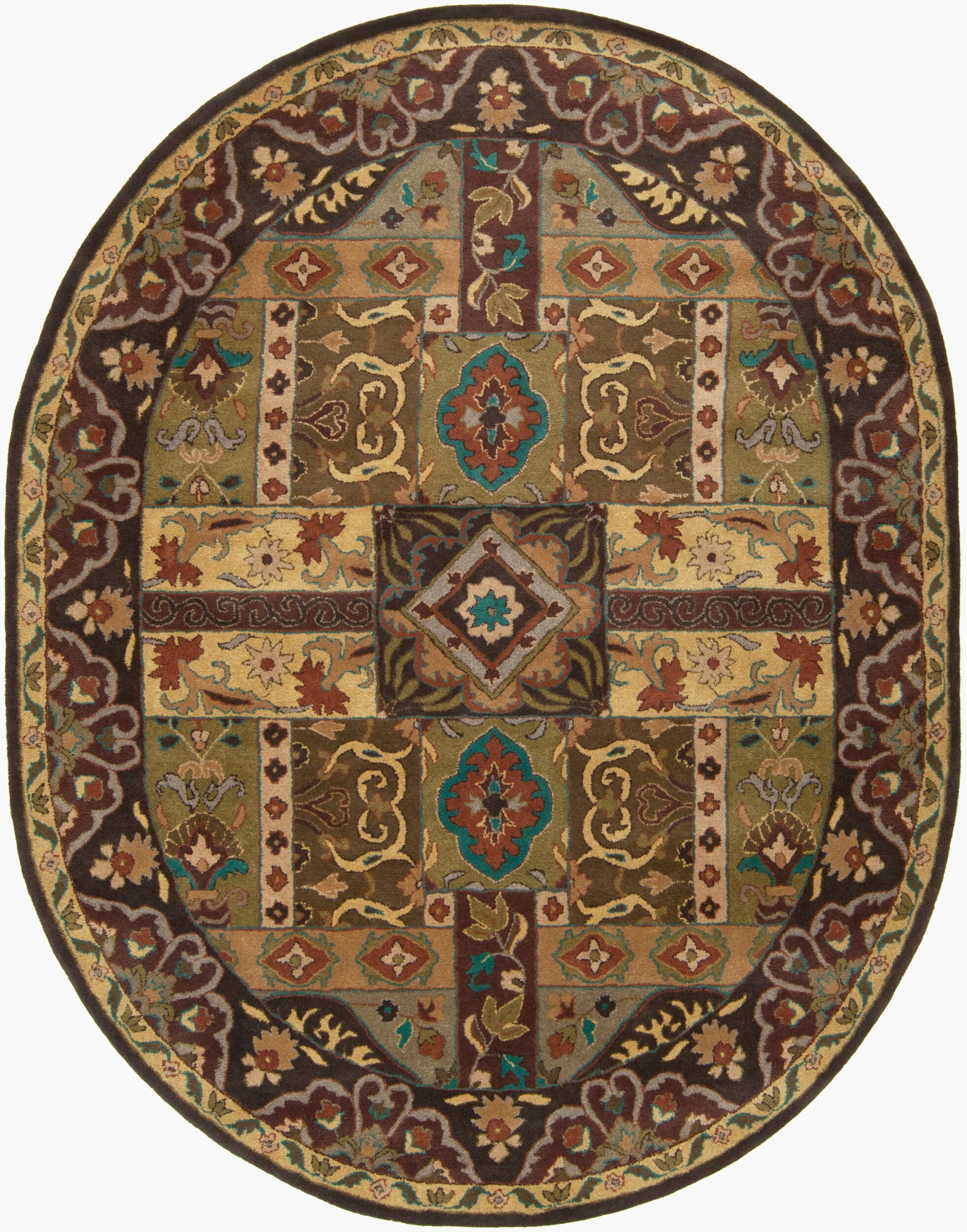 Caesar Rug | Olive | CAE1048